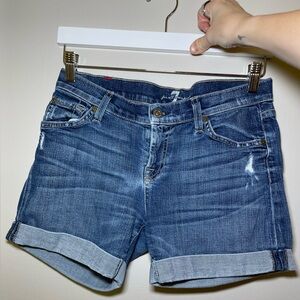 SOLD - 7 For All Mankind Jean Shorts